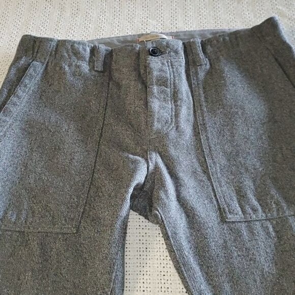 Fulton Skinny High Waisted Large Pockets Sz. 30 x 30 Gray Pants - Picture 2 of 10